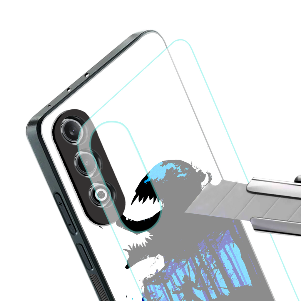 venom minimalistic back phone cover | glass case for oneplus nord ce 4