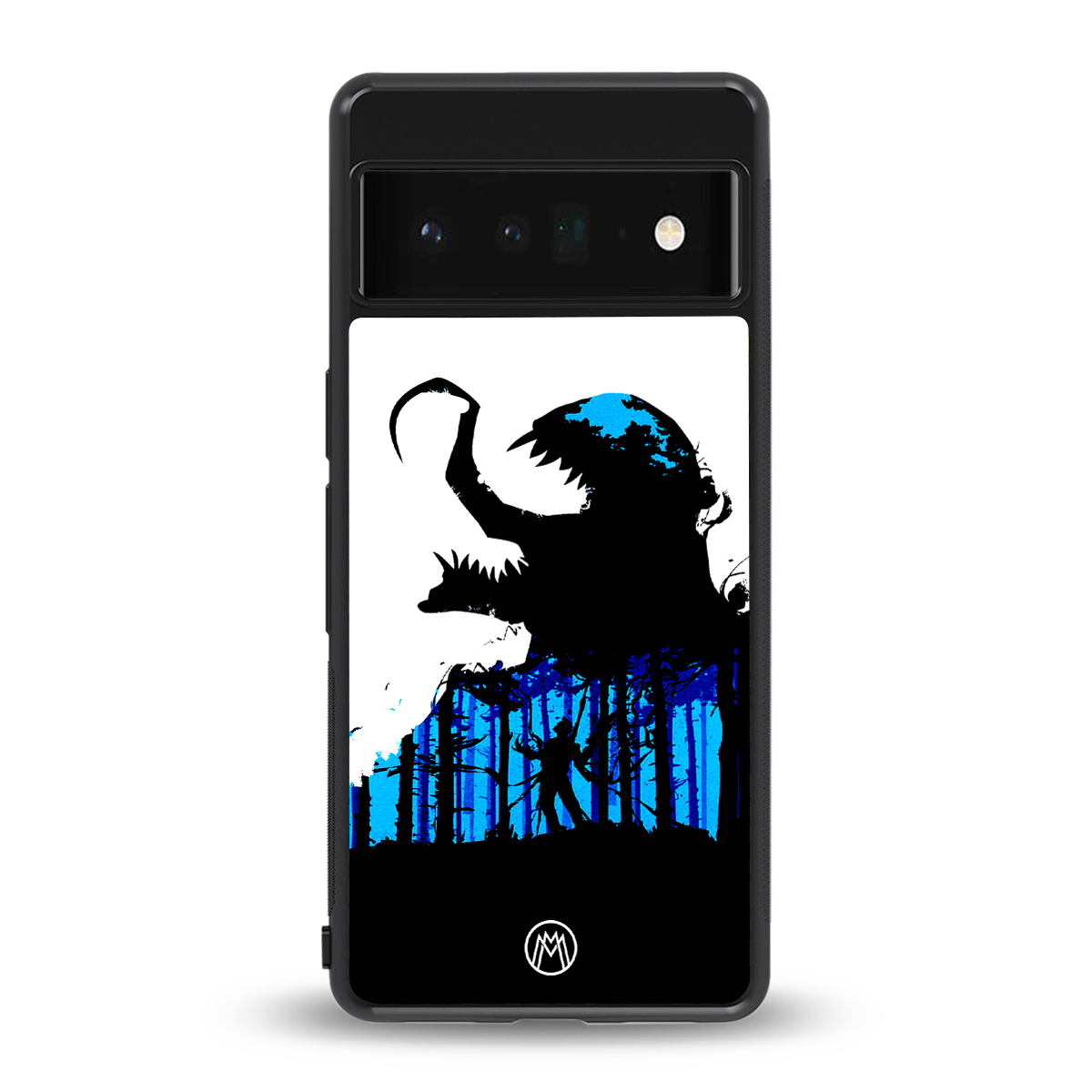 venom minimalistic back phone cover | glass case for google pixel 6 pro