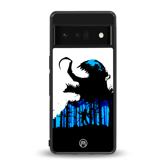 venom minimalistic back phone cover | glass case for google pixel 6 pro