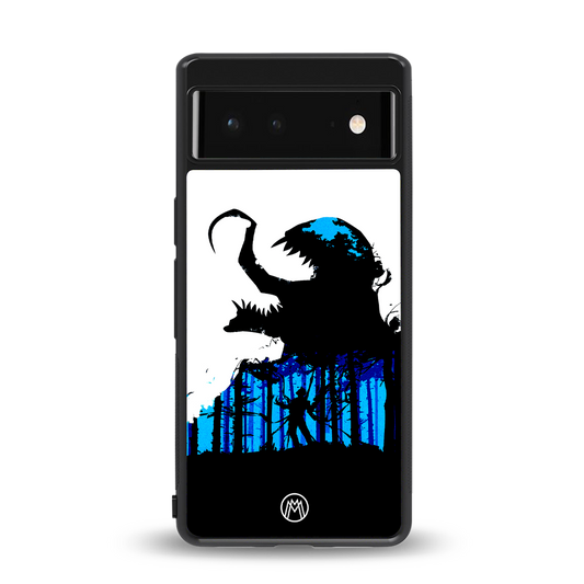 venom minimalistic back phone cover | glass case for Google Pixel 6A