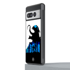 venom minimalistic back phone cover | glass case for google pixel 7 pro