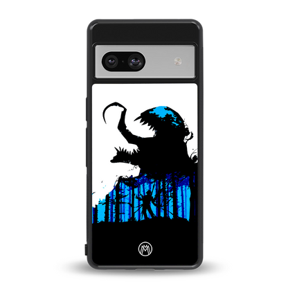 venom minimalistic back phone cover | glass case for Google Pixel 7A