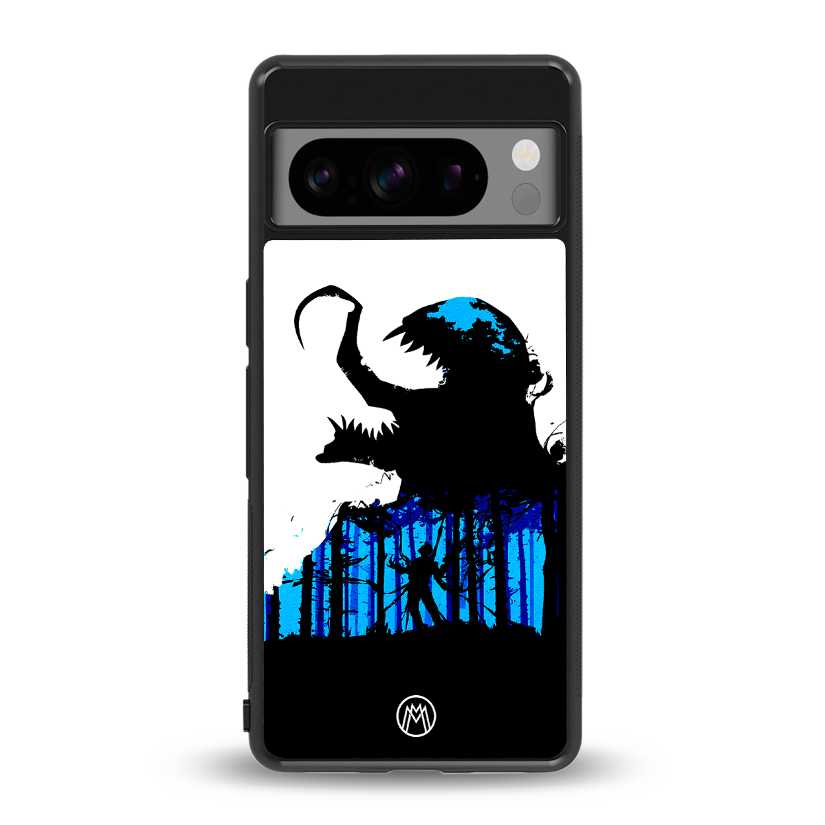 venom minimalistic back phone cover | glass case for google pixel 8 pro