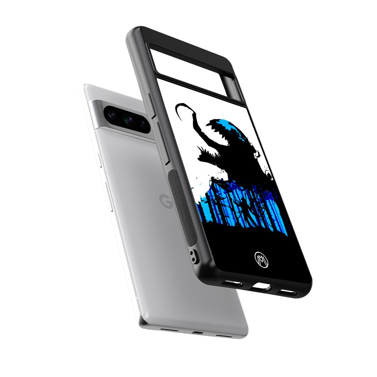 venom minimalistic back phone cover | glass case for google pixel 8 pro