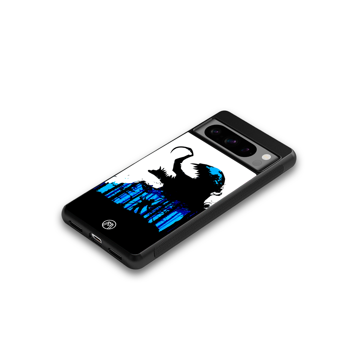 venom minimalistic back phone cover | glass case for google pixel 8 pro