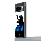 venom minimalistic back phone cover | glass case for google pixel 8 pro