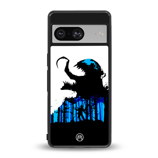 venom minimalistic back phone cover | glass case for Google Pixel 8