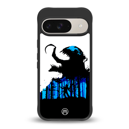 venom minimalistic back phone cover | glass case for google pixel 9