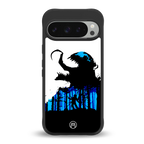 venom minimalistic back phone cover | glass case for google pixel 9 pro