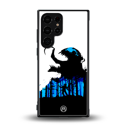 venom minimalistic back phone cover | glass case for samsung galaxy s24 ultra
