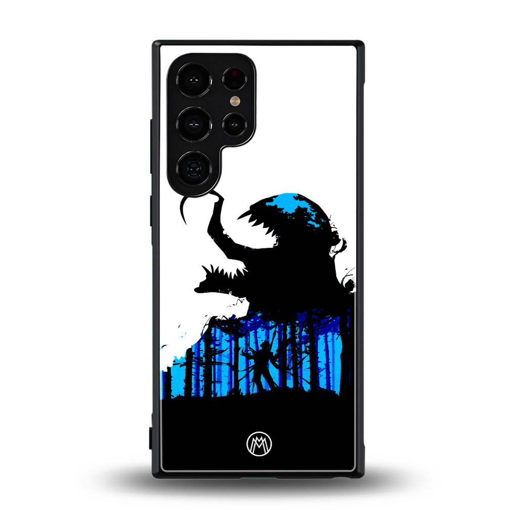 venom minimalistic back phone cover | glass case for samsung galaxy s23 ultra