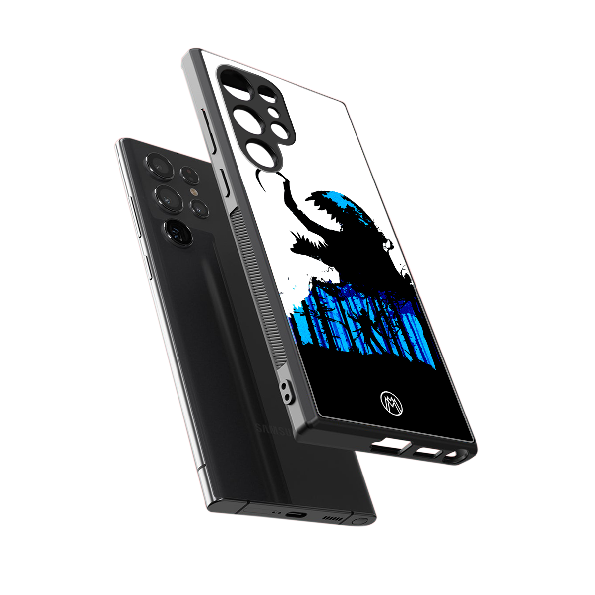 venom minimalistic back phone cover | glass case for samsung galaxy s23 ultra