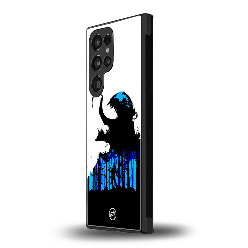 venom minimalistic back phone cover | glass case for samsung galaxy s23 ultra