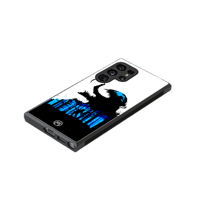 venom minimalistic back phone cover | glass case for samsung galaxy s23 ultra