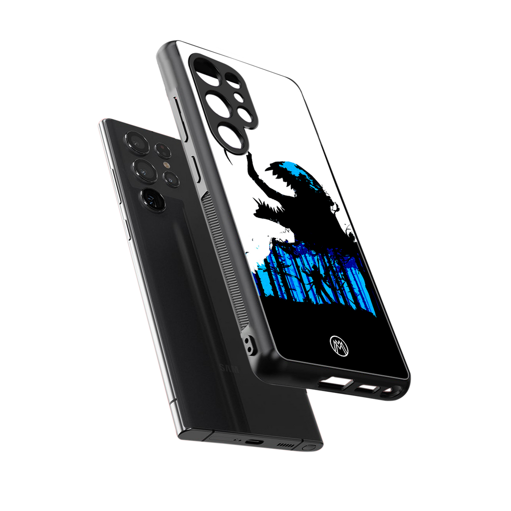 venom minimalistic back phone cover | glass case for samsung galaxy s25 ultra