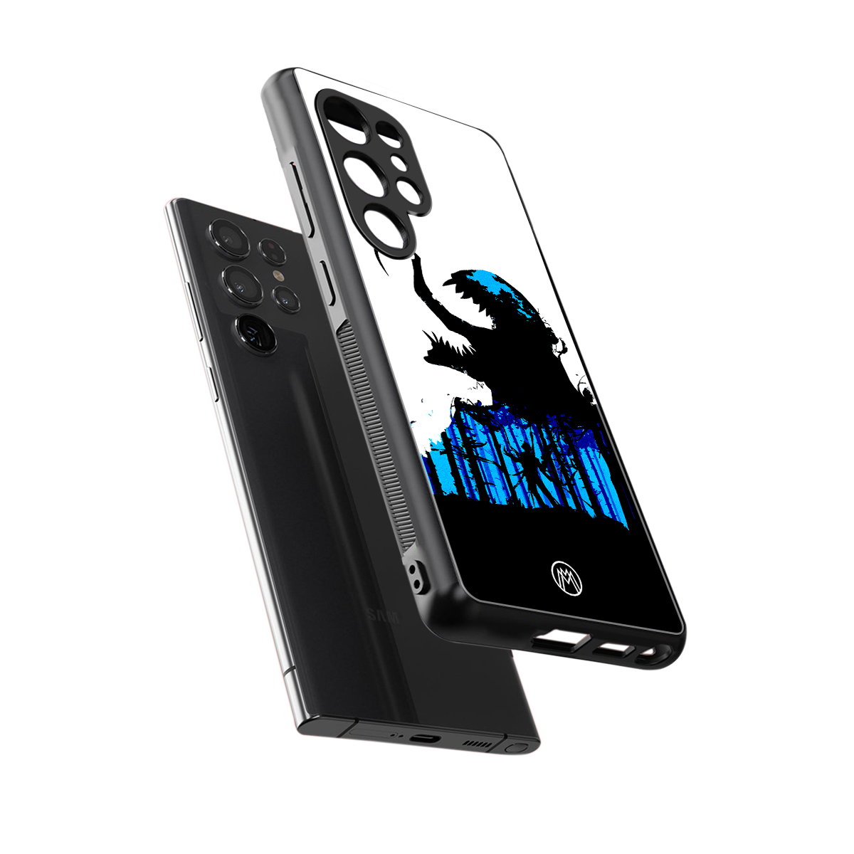 venom minimalistic back phone cover | glass case for samsung galaxy s25 ultra