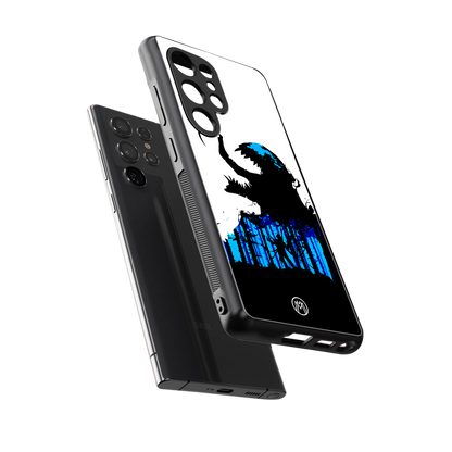 venom minimalistic back phone cover | glass case for samsung galaxy s25 ultra