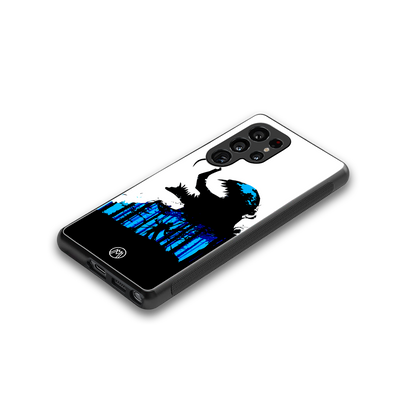 venom minimalistic back phone cover | glass case for samsung galaxy s25 ultra