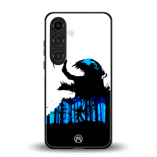 venom minimalistic back phone cover | glass case for samsung galaxy s23