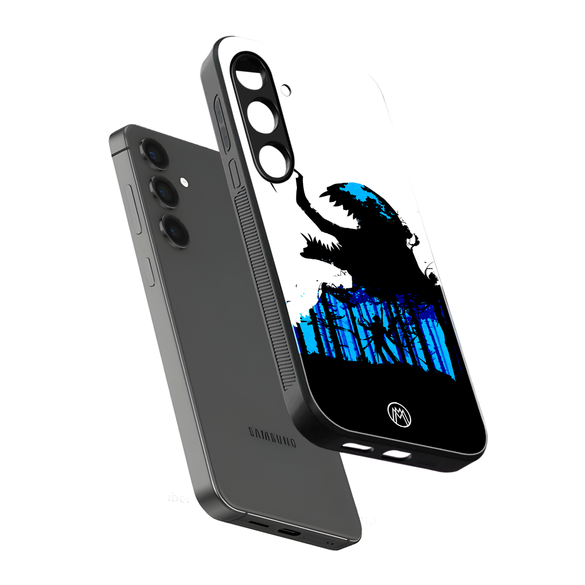 venom minimalistic back phone cover | glass case for samsung galaxy s23 plus