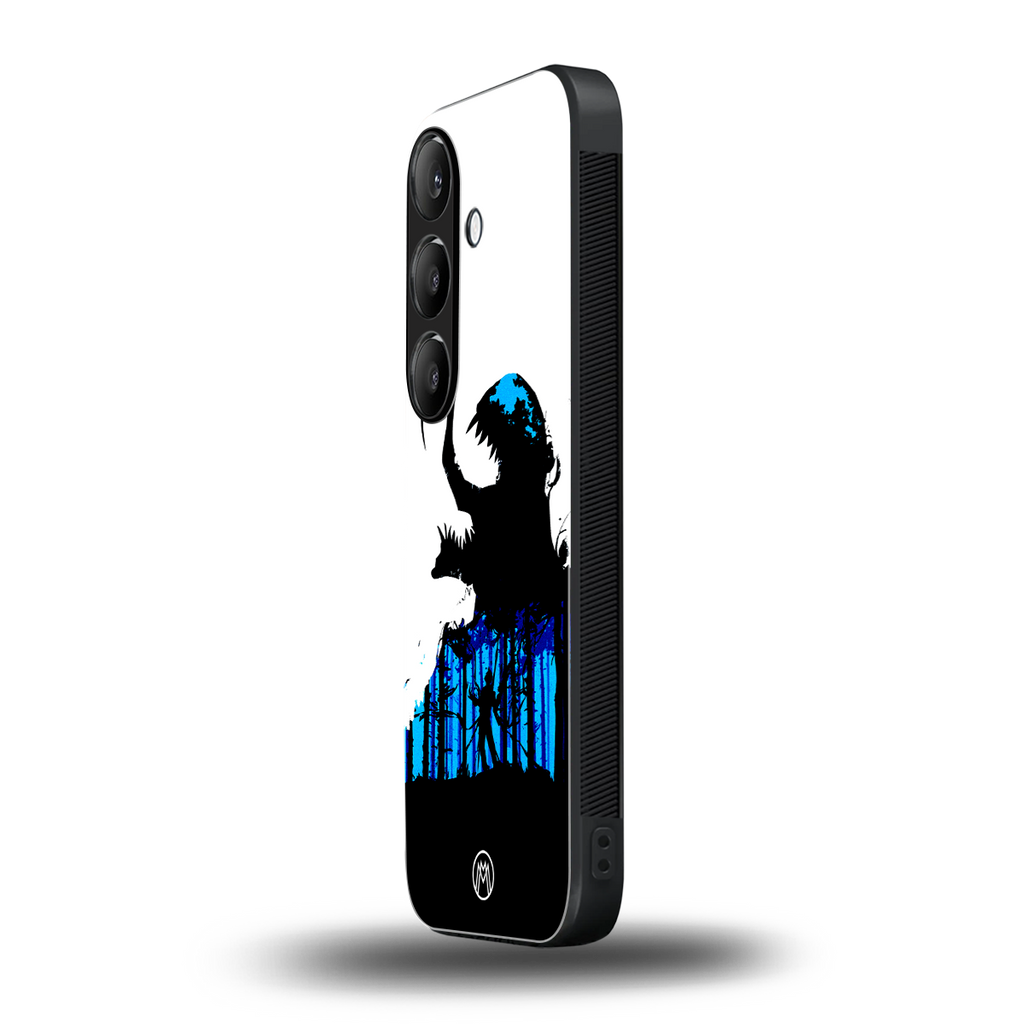venom minimalistic back phone cover | glass case for samsung galaxy s25