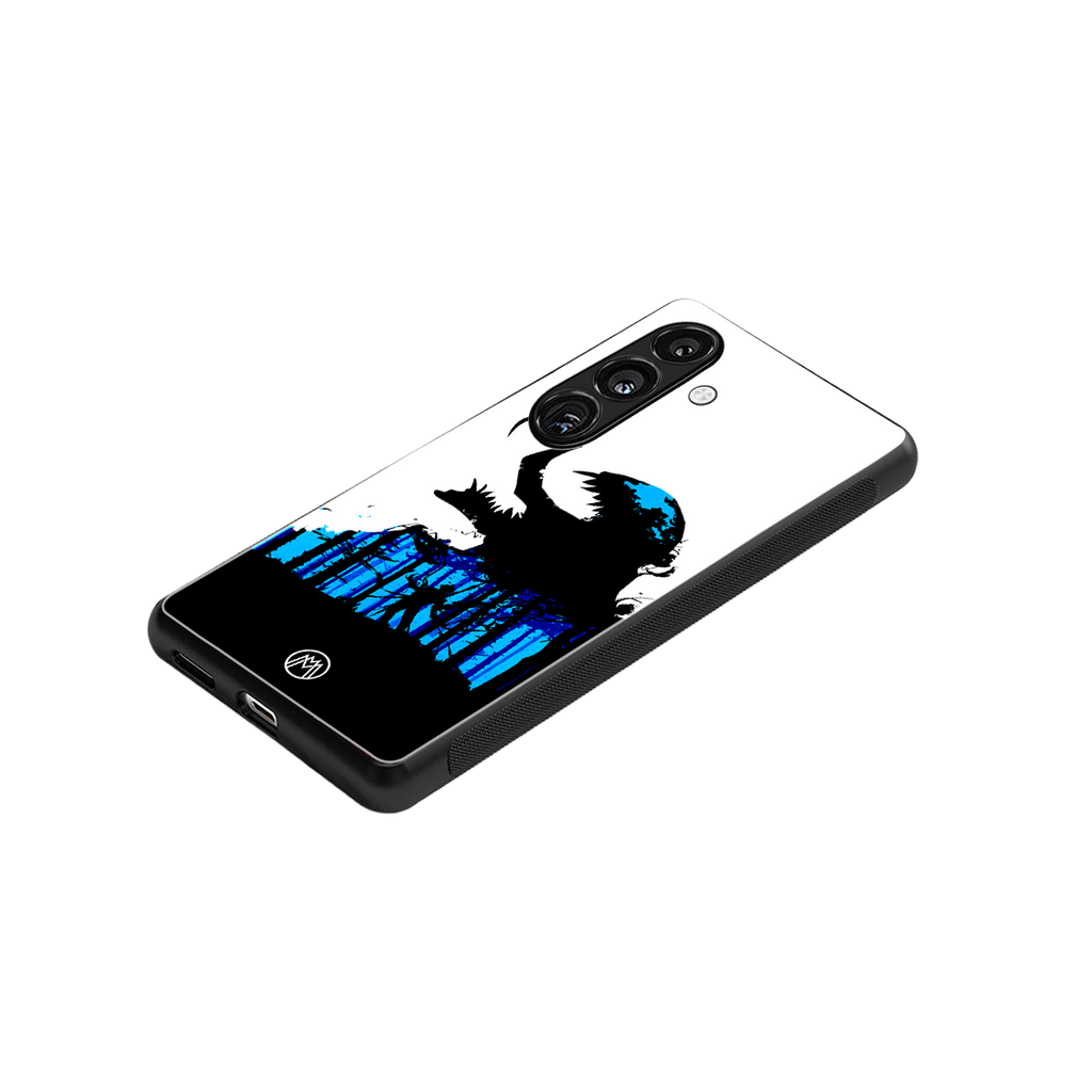 venom minimalistic back phone cover | glass case for samsung galaxy s24