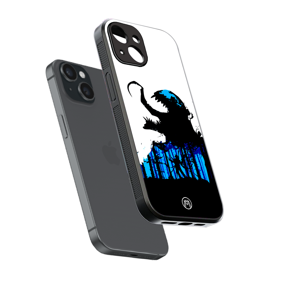 venom minimalistic back phone cover | glass case for iphone 15