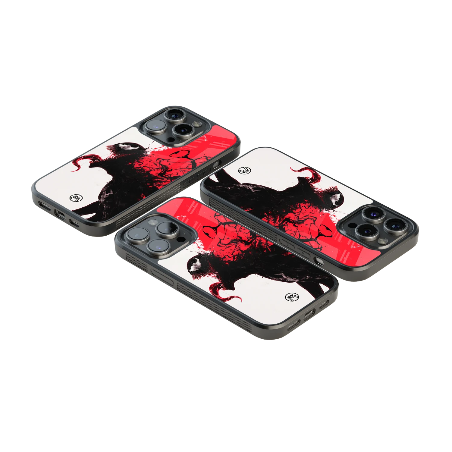 Luxury Glass Back Mobile Cover for iPhone, Samsung Galaxy, OnePlus, Pixel, Redmi & More