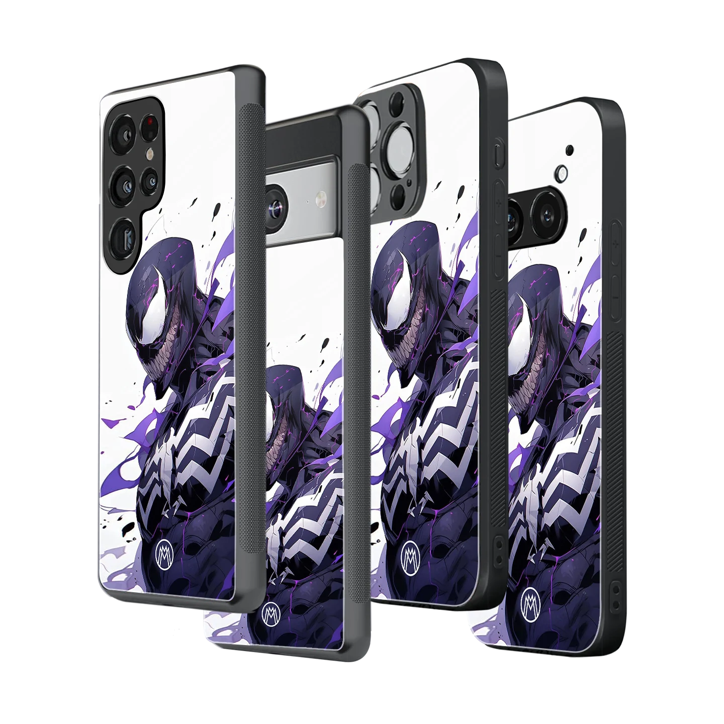 Stylish Glass Back Case for All Smartphones iPhone, Samsung, OnePlus, Pixel, Redmi, Oppo, Vivo, Motorola