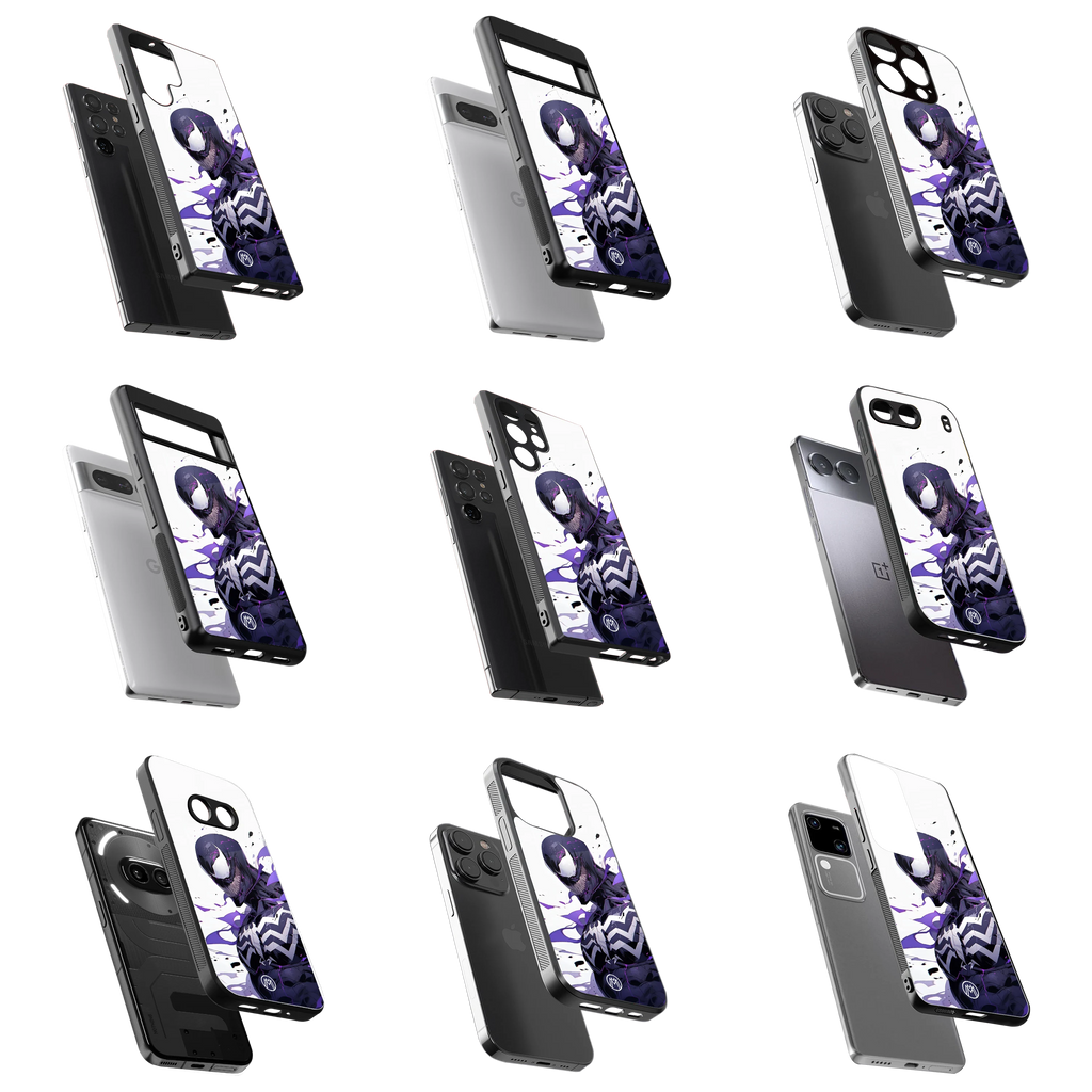 Durable Glass Back Mobile Case for iPhone, Samsung, OnePlus, Google Pixel, Redmi, Vivo, Oppo