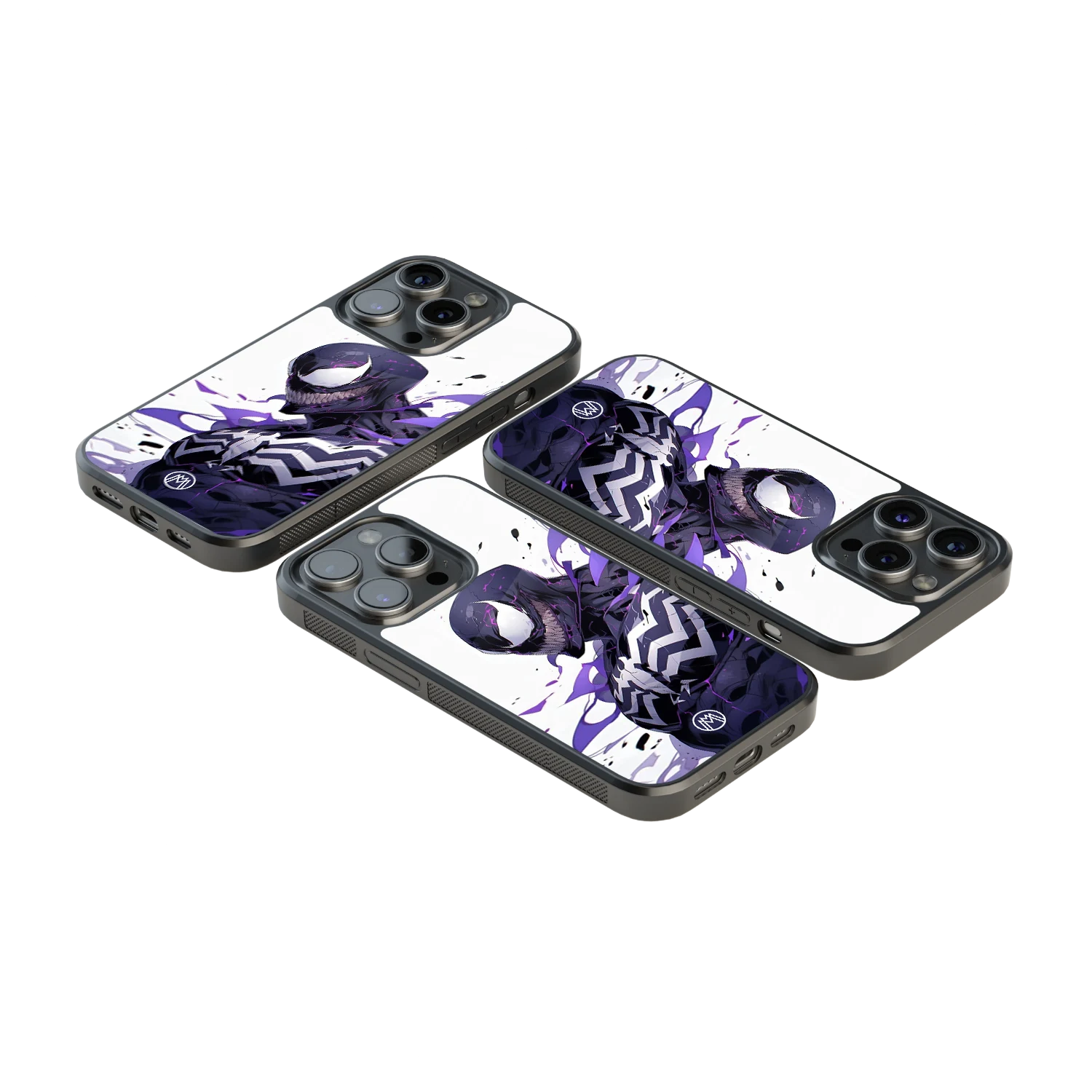 Luxury Glass Back Mobile Cover for iPhone, Samsung Galaxy, OnePlus, Pixel, Redmi & More