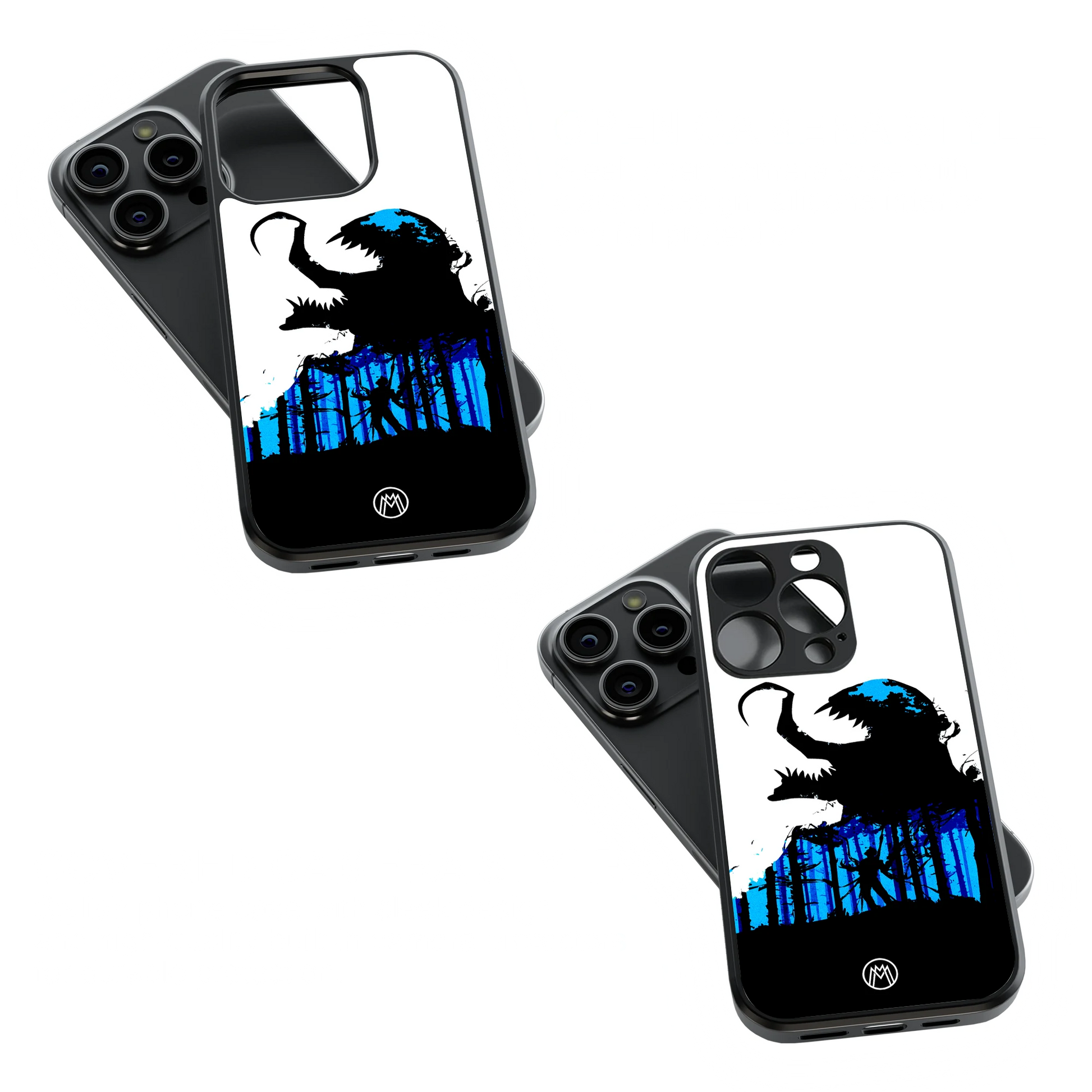 Trendy Glass Back Mobile Case for iPhone, Samsung, Redmi, OnePlus, Google Pixel, Motorola
