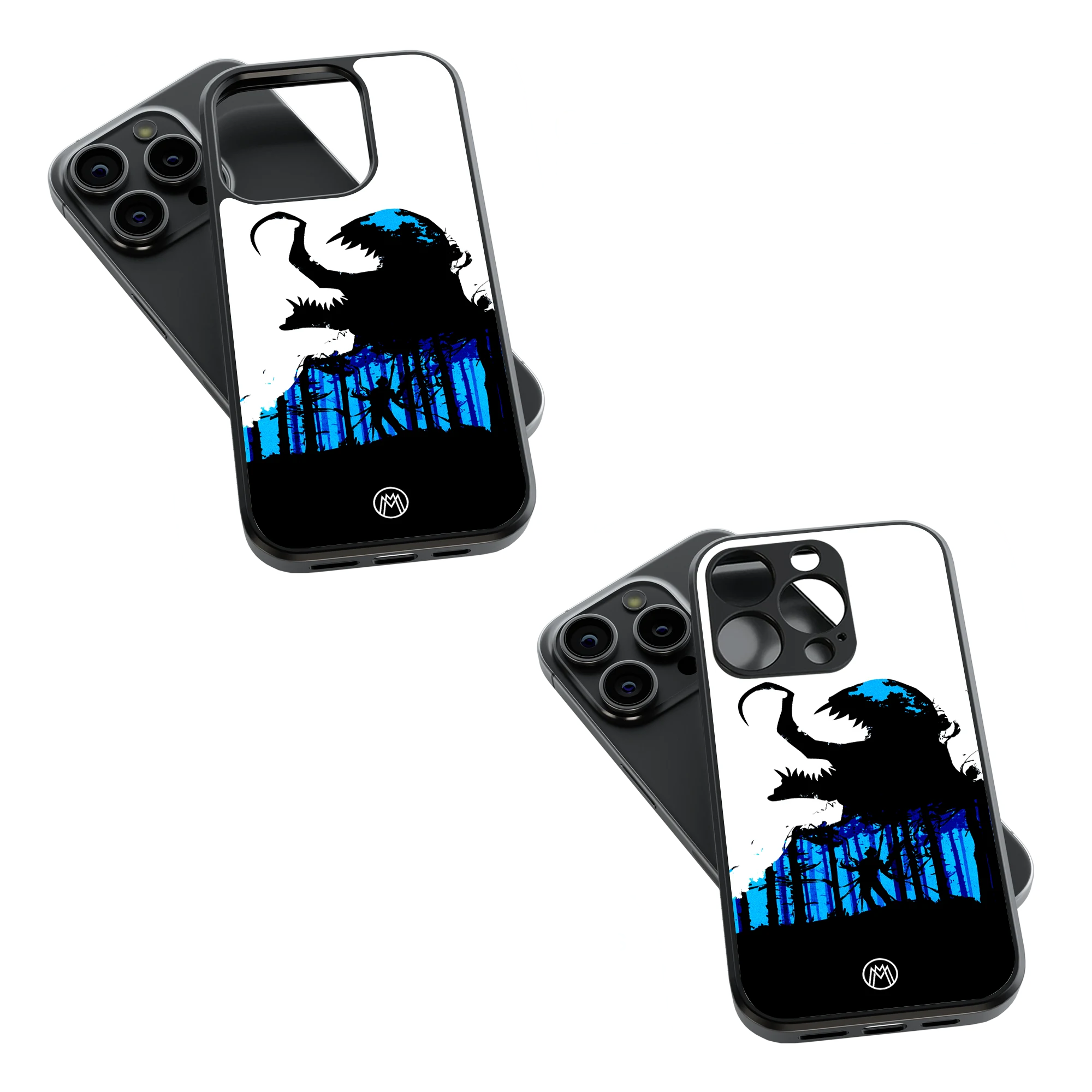 Trendy Glass Back Mobile Case for iPhone, Samsung, Redmi, OnePlus, Google Pixel, Motorola