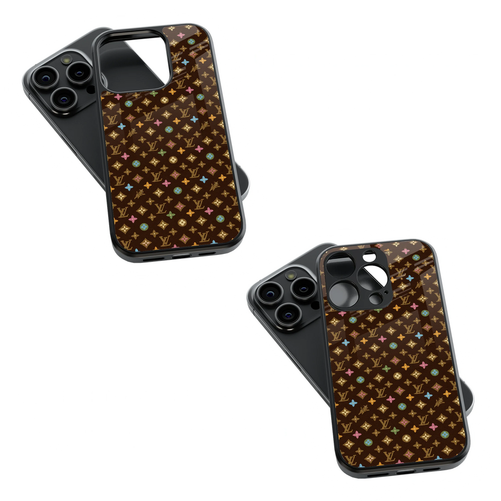 Trendy Glass Back Mobile Case for iPhone, Samsung, Redmi, OnePlus, Google Pixel, Motorola