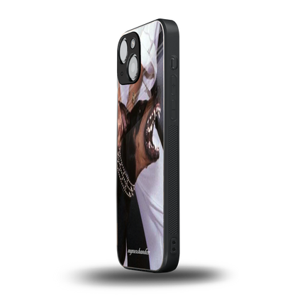 vicious back phone cover | glass case for iphone 13 mini