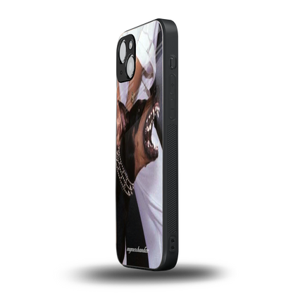 vicious back phone cover | glass case for iphone 14 plus