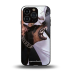 vicious back phone cover | glass case for iphone 15 pro