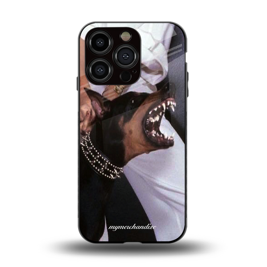 vicious back phone cover | glass case for iphone 15 pro