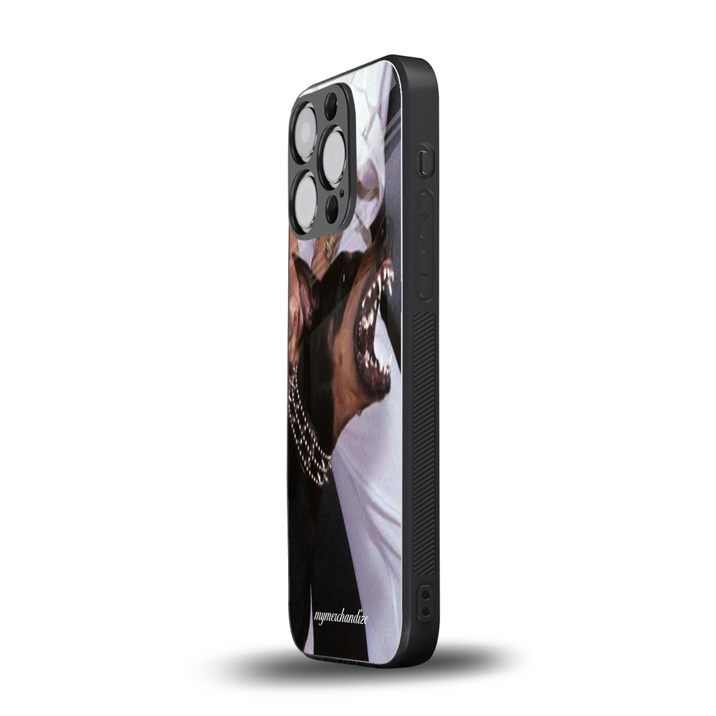 vicious back phone cover | glass case for iphone 15 pro