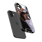 vicious back phone cover | glass case for iphone 16 plus