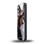 vicious back phone cover | glass case for iphone 16 plus