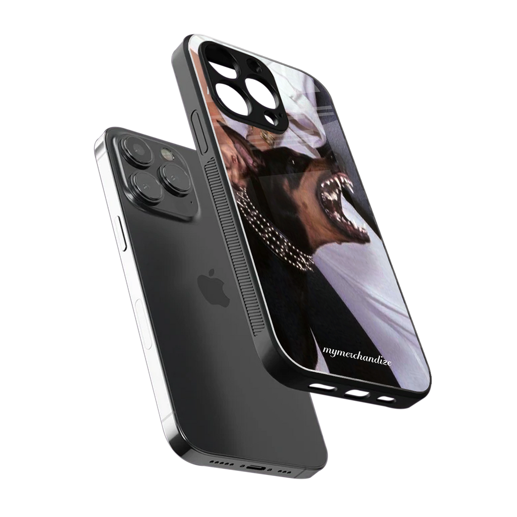 vicious back phone cover | glass case for iphone 16 pro max