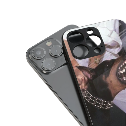 vicious back phone cover | glass case for iphone 13 pro max