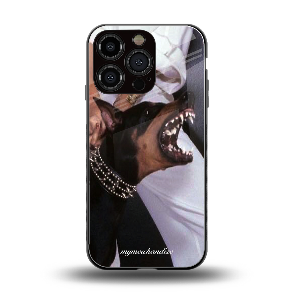 vicious back phone cover | glass case for iphone 16 pro