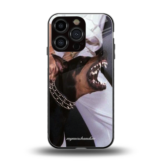 vicious back phone cover | glass case for iphone 16 pro