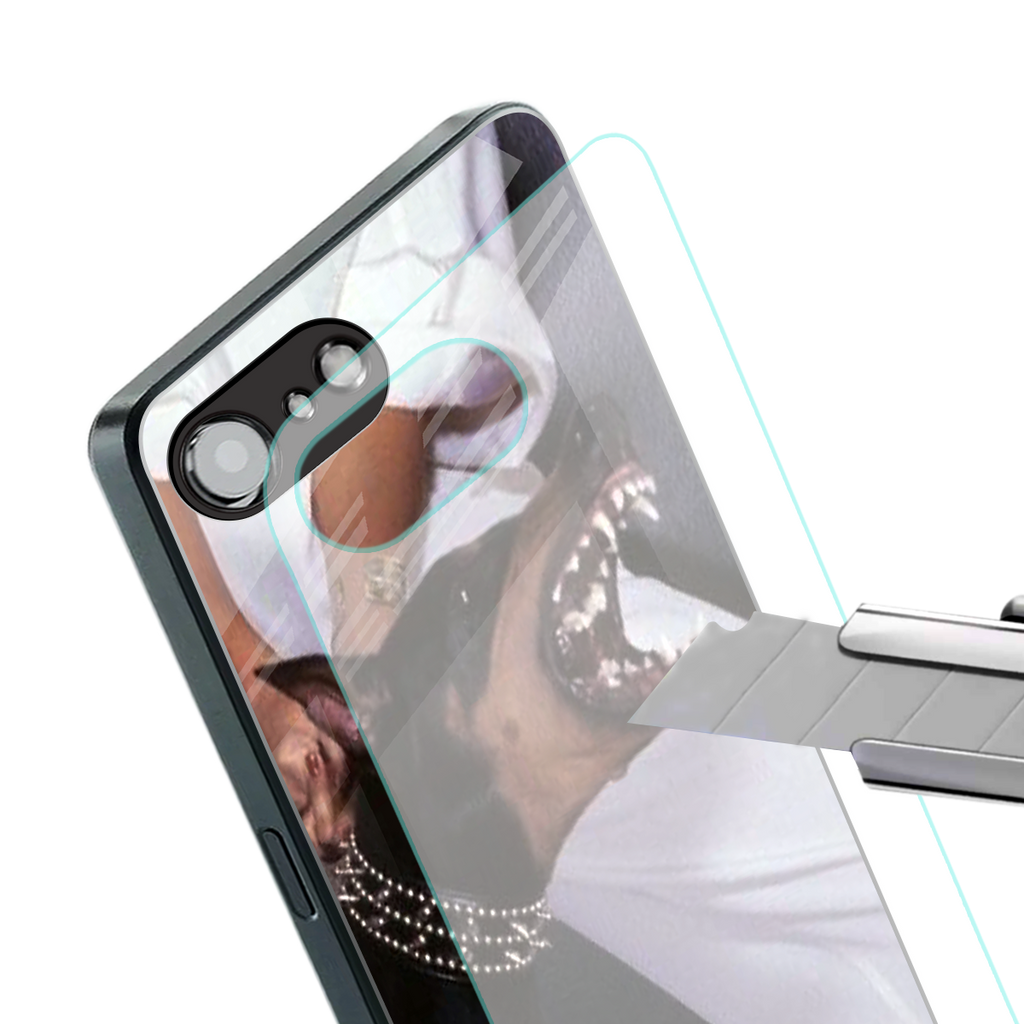 vicious back phone cover | glass case for iphone 16e