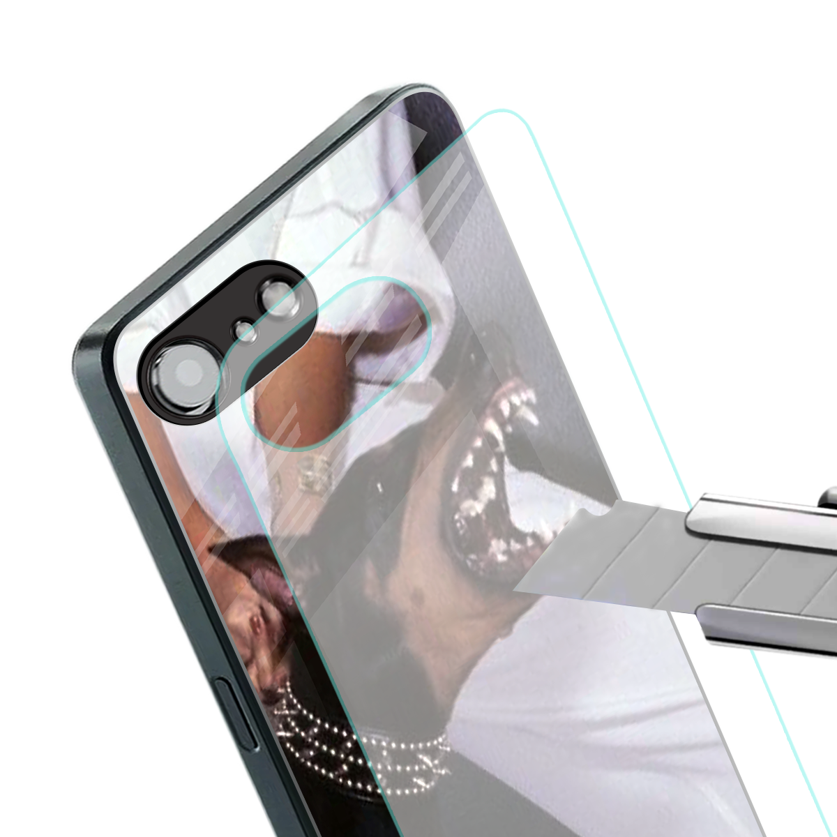 vicious back phone cover | glass case for iphone 16e