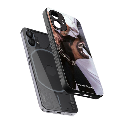 vicious back phone cover | glass case for nothing phone 1