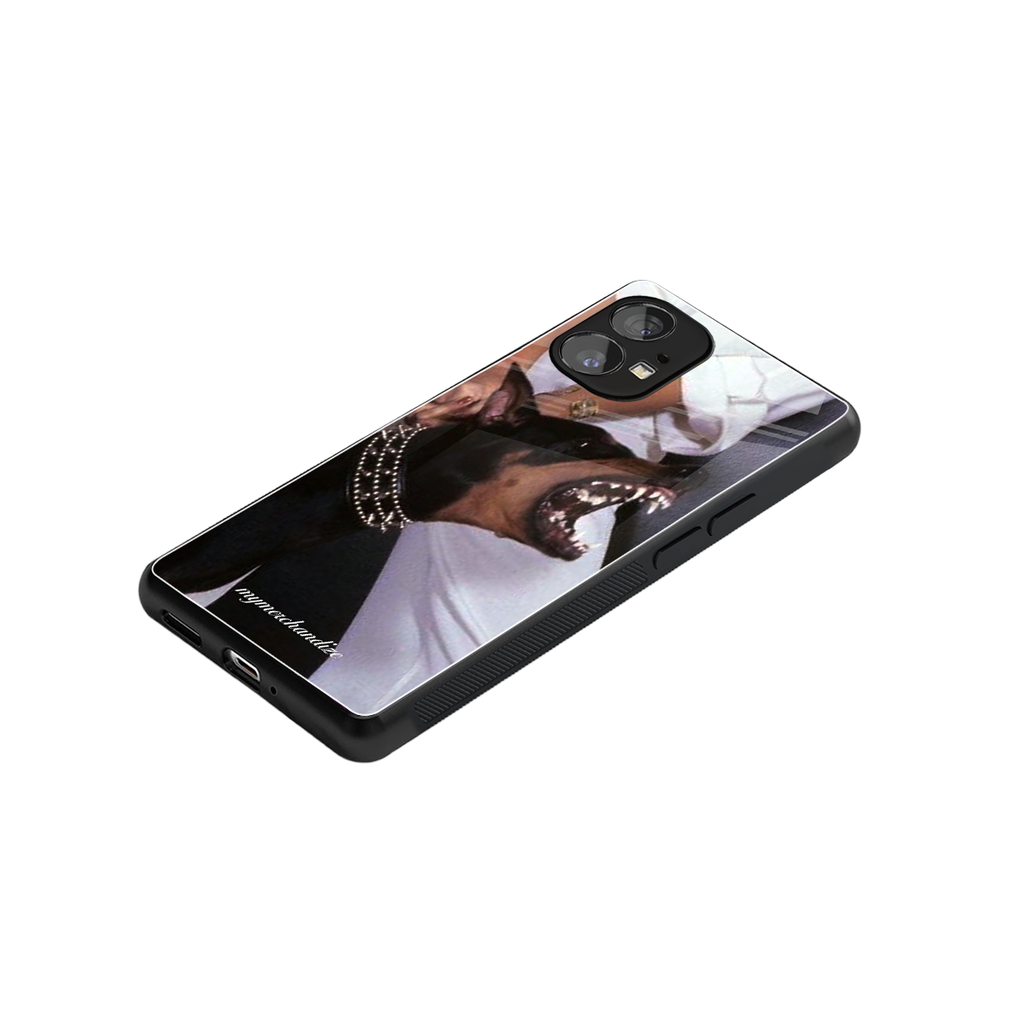 vicious back phone cover | glass case for nothing phone 1