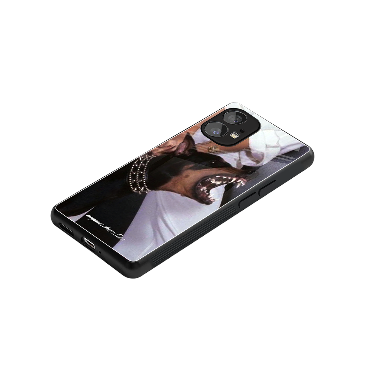 vicious back phone cover | glass case for nothing phone 1